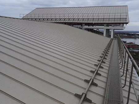 Кровельные ограждения для металлочерепицы, фальцевой кровли, профнастила, композитной черепицы и мягкой кровли | Borge