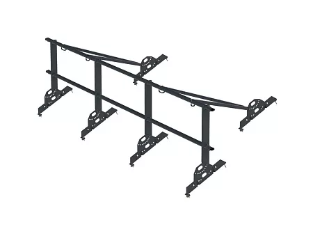 Кровельное ограждение Н=0,6 м/ 1,1 м на металлочерепицу и гибкую черепицу