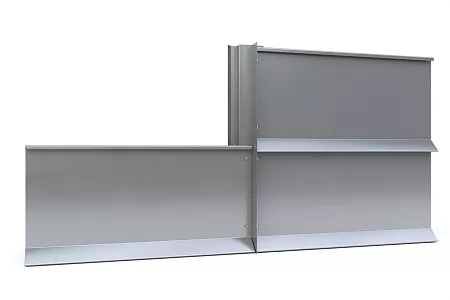 Фасадные планки Ruukki Lamella sharp 40