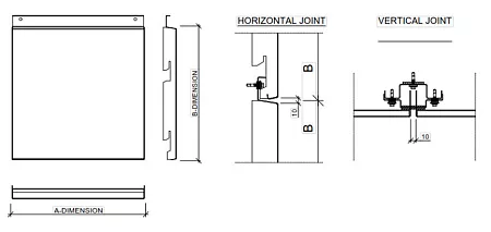 Фасадные кассеты Liberta Cor-Ten 800