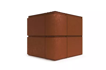 Фасадные кассеты Liberta Cor-Ten 600