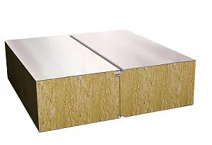 Стеновые панели "Венталл". Сердечник на основе каменной ваты | СТАНДАРТ