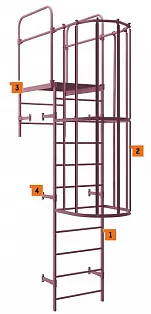 Пожарные металлические лестницы | BORGE