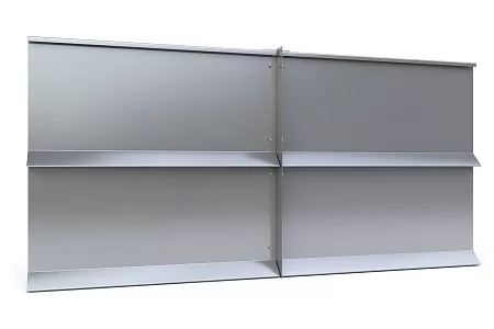 Фасадные планки Ruukki Lamella sharp 40