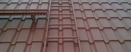 Кровельные лестницы для металлочерепицы и композитной черепицы, L-1,8м/3м | BORGE
