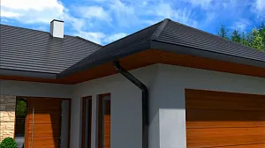 Водосточная система Galeco Stal 2 | Сталь | Квадратная