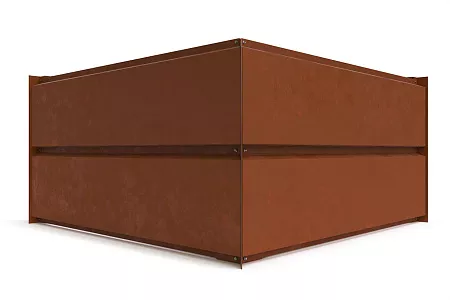 Фасадные планки Ruukki Lamella Cor-Ten 30