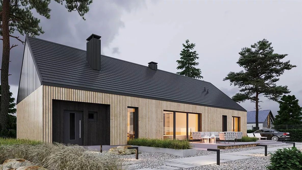 NEW! Плоская модульная металлочерепица Ruukki Hyygge (Руукки Хюгге)