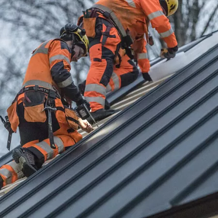 Фальцевая кровля Metehe Lock. Финляндия