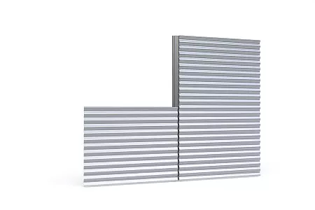 Фасадный профиль Ruukki Design Tokyo S18