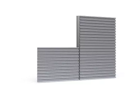 Фасадный профиль Ruukki Design Rome S34