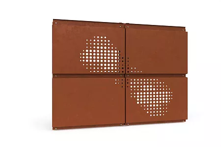 Фасадные кассеты Liberta Cor-Ten 600