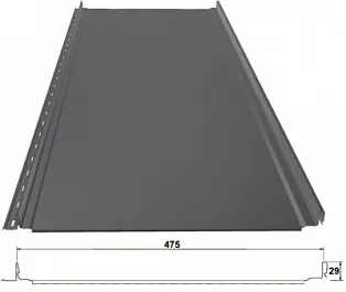 NEW! Фальцевая кровля Weckman Progantti. Финляндия