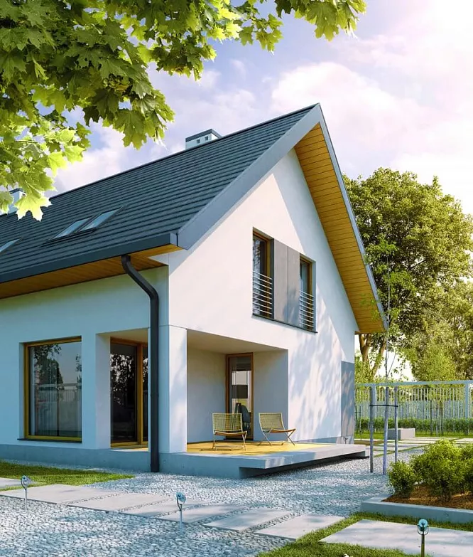 Водосточная система Galeco Stal 2 | Сталь | Квадратная