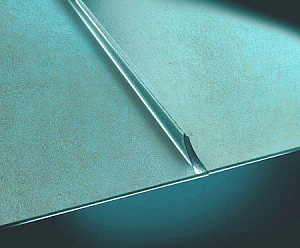 Штрипс для фальца алюминиевый Alumax | Медная патина | t - 0,7 mm