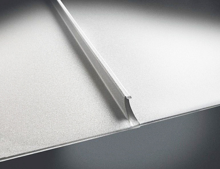 Штрипс для фальца алюминиевый Alumax | RR 40 (светло-серый) | t - 0,7 mm